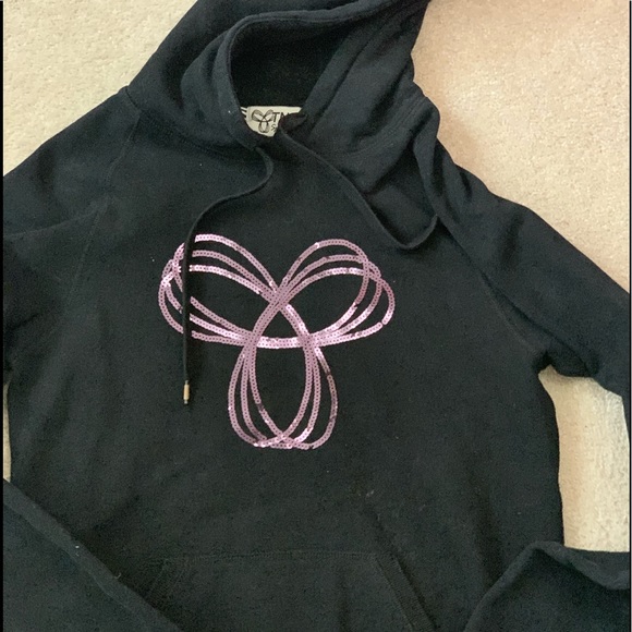 TNA sportswear black hoodie - Picture 2 of 4